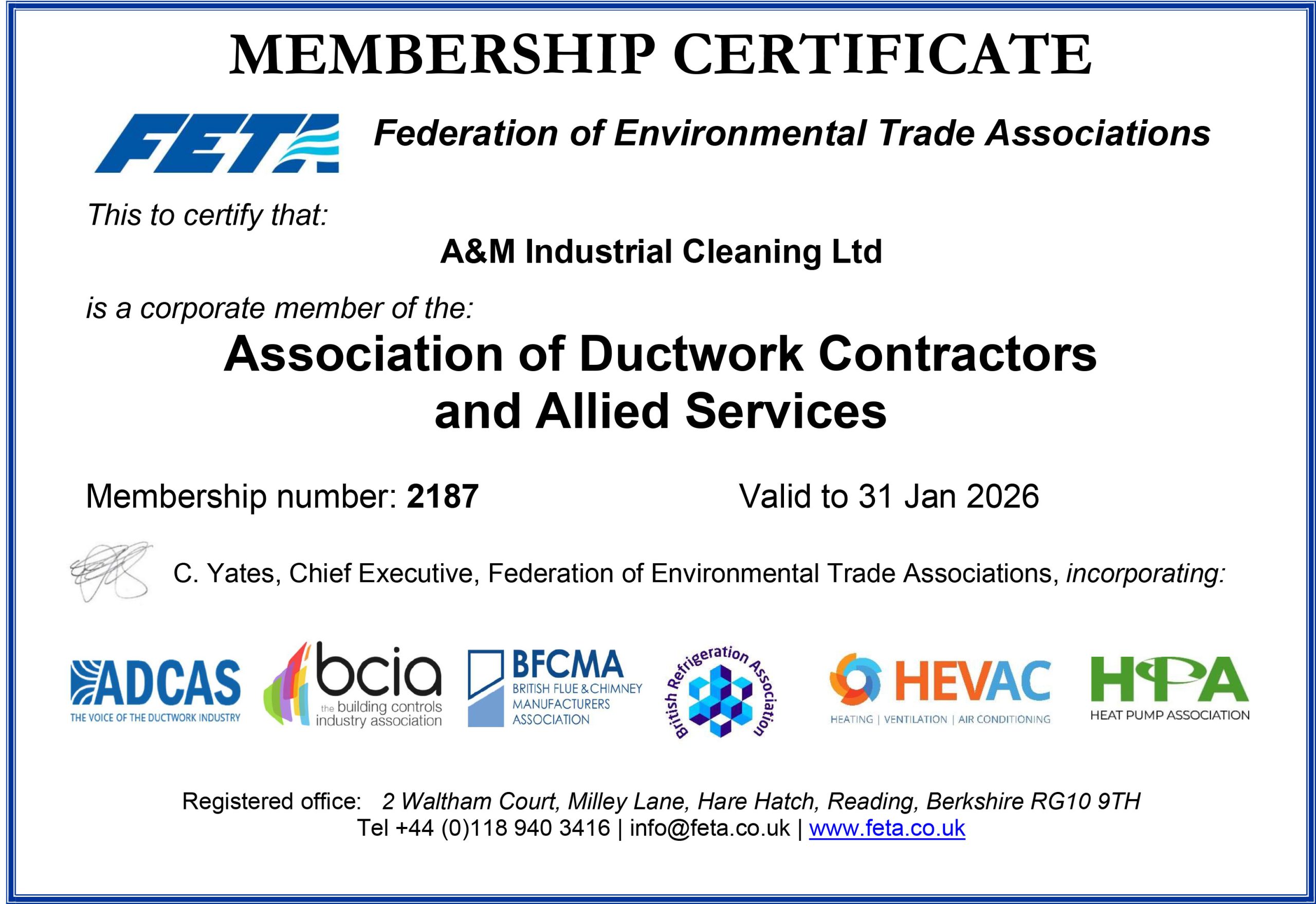 FETA Membership Cert